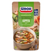 Unox soep in zak kippensoep voorkant