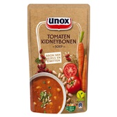Unox Soep in zak tomaat kidneybonen voorkant