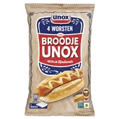 Unox Unox rookworst broodje  voorkant