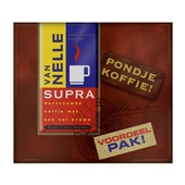 Van Nelle snelfilterkoffie voordeelverpakking 2 stuks voorkant