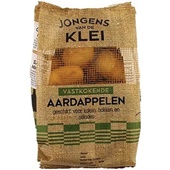 vastkokende aardappelen voorkant