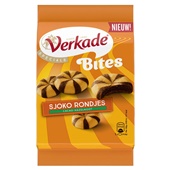 Verkade bites sjoko rondjes voorkant