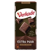 Verkade chocolade extra puur voorkant
