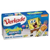 Verkade Koekjes Spongebob achterkant