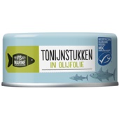 Vis Mari tonijnstukken in olijfolie voorkant