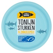Vis Mari tonijnstukken in zonnebloemolie  voorkant