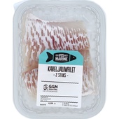 Vis Marine kabeljauw filet voorkant