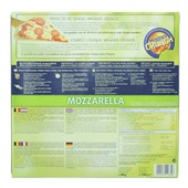 Wagner Pizza Mozzarella achterkant
