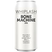 Whiplash IPA bone machine achterkant