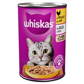 Whiskas in gelei met kip voorkant