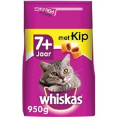 Whiskas Senior Kattenvoer Brokken Met Kip voorkant