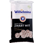 Wilhelmina pastilles zwart wit voorkant