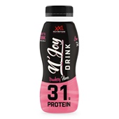 XXL Nutrition protein drink aardbei voorkant