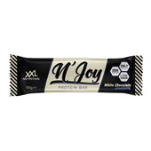 XXL Nutrition proteinbar witte chocolade blauwe bessen voorkant