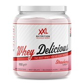 XXL Nutrition whey delicious aardbei voorkant
