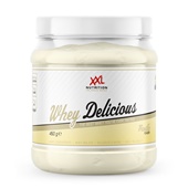 XXL Nutrition whey delicious vanille voorkant