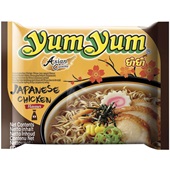 Yum Yum instant noodles Japanese chicken flavour voorkant