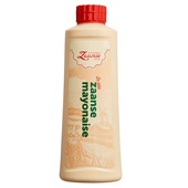 Zaanse Mayonaise petfles voorkant