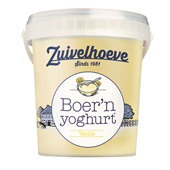 Zuivelhoeve yoghurt naturel voorkant