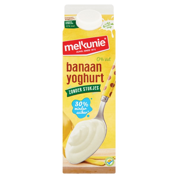 Spar Melkunie Magere Yoghurt Banaan Zonder Stukjes Je Vindt Het Bij Spar