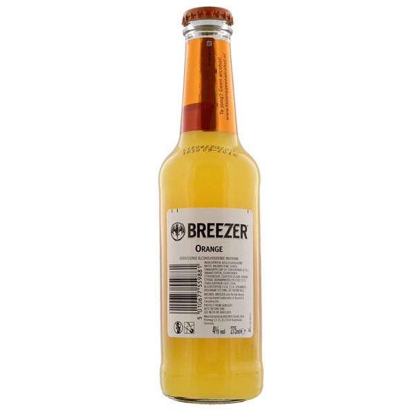 breezer orange price