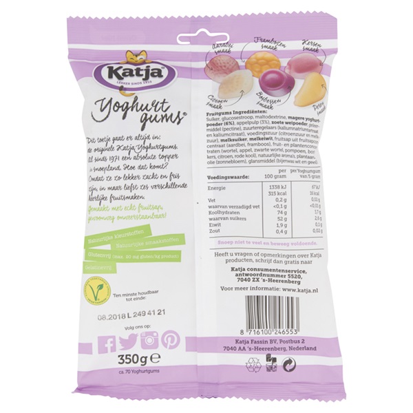 SPAR Katja yoghurtgums je vindt het bij SPAR