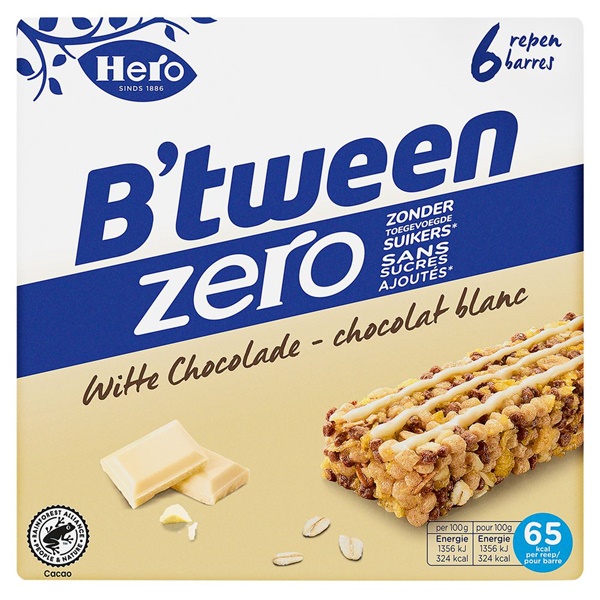 b'tween zero witte chocolade gezond