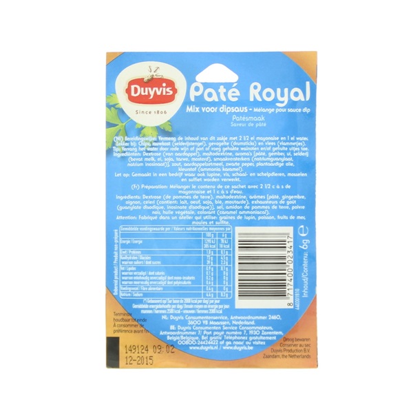 Spar Duyvis Dipsaus Pate Royal Je Vindt Het Bij Spar