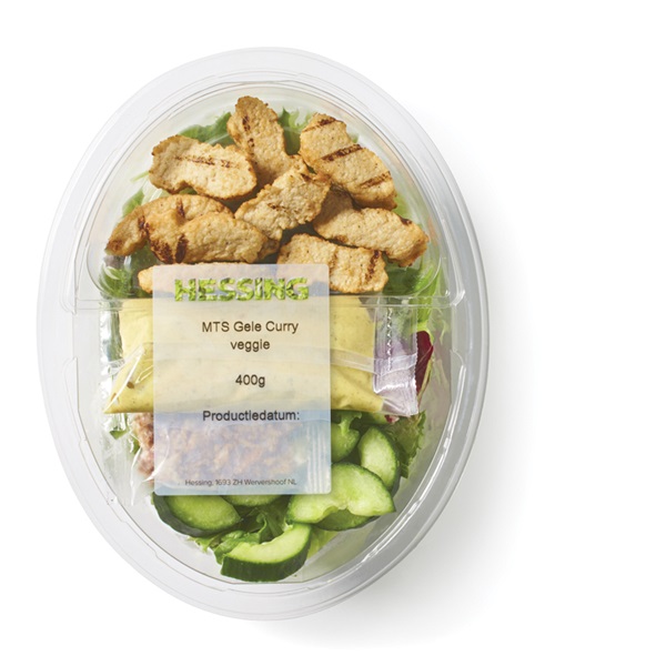 maaltijdsalade gele curry voorkant
