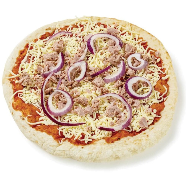 koude pizza tonijn voorkant