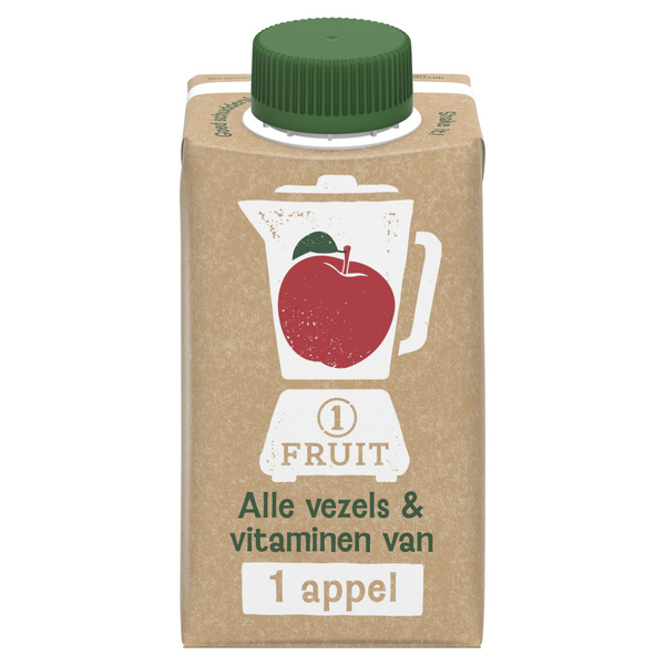 1Fruit 1Fruit Appelsap voorkant
