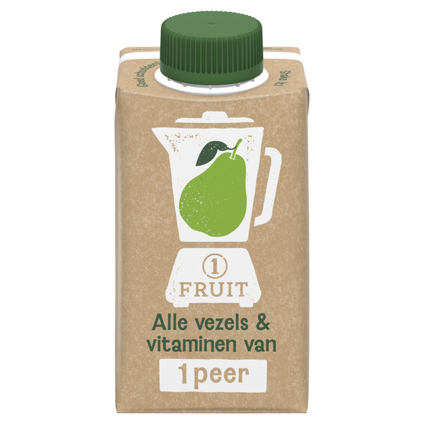 1Fruit 1Fruit Sap Peer voorkant