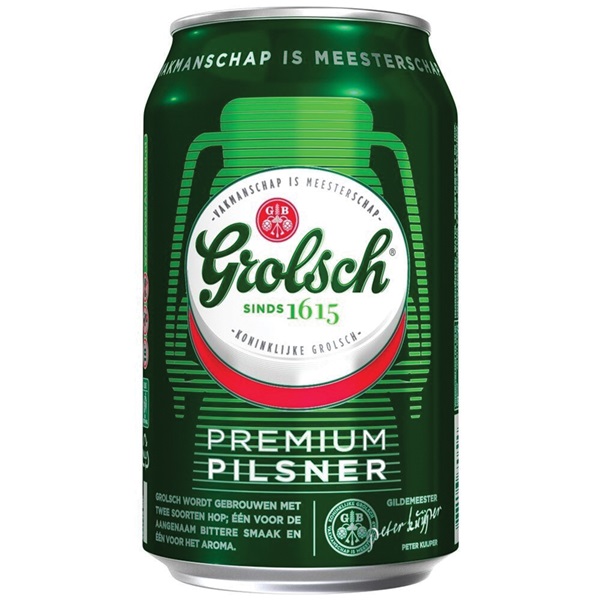 SPAR Grolsch Bier Pils Blik 33cl je vindt het bij SPAR