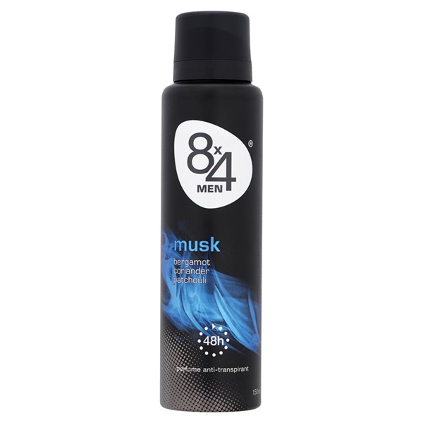 SPAR 8X4 Deodorant Spray Musk For Men je vindt het bij SPAR