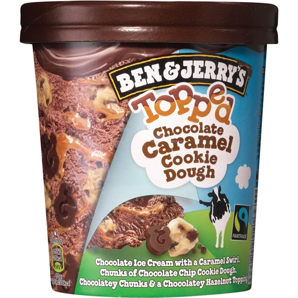 SPAR Ben&Jerry topped caramel cookie dough je vindt het bij SPAR