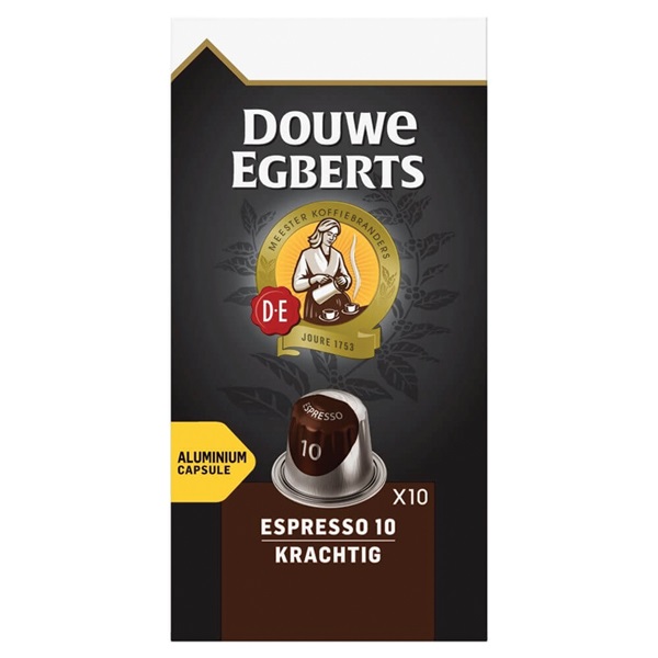 SPAR Douwe Egberts koffiecapsules Douwe Egberts Espresso Krachtig