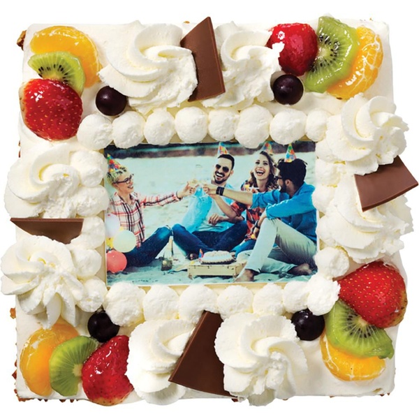 fototaart slagroom voorkant