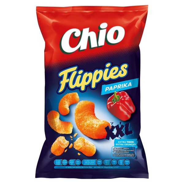 SPAR Chio XXL flippies chips paprika je vindt het bij SPAR