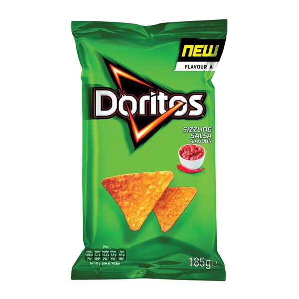 SPAR Doritos Chips Sizzling Salsa je vindt het bij SPAR