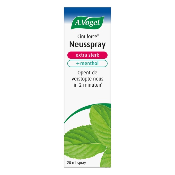A. Vogel neusspray Cinuforce voorkant