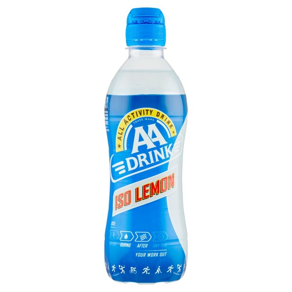 AA Drink iso lemon voorkant