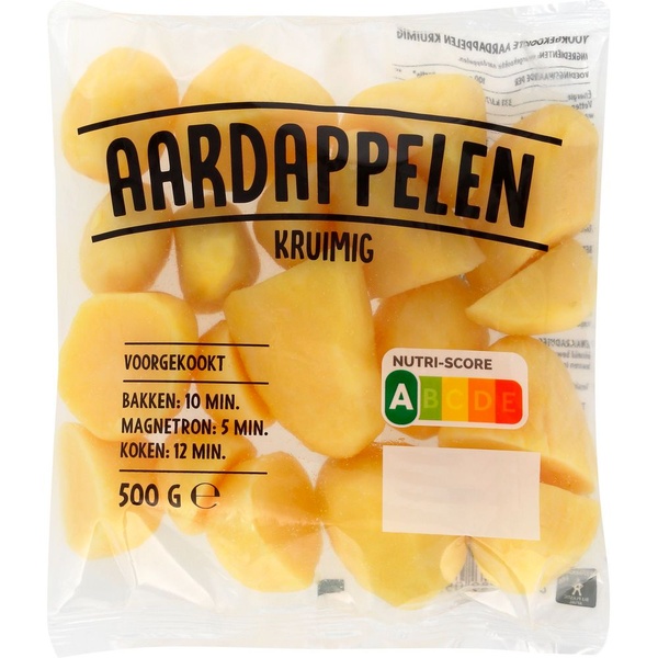 aardappel kruimig voorkant