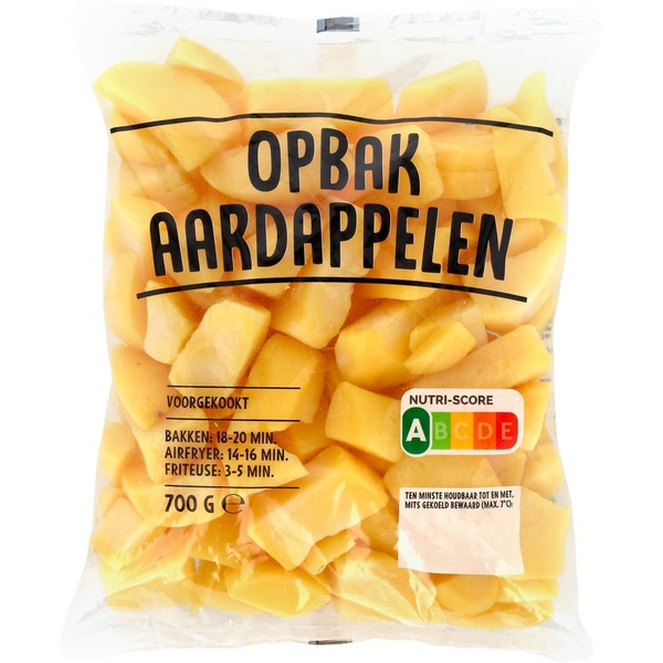 aardappel opbak voorkant