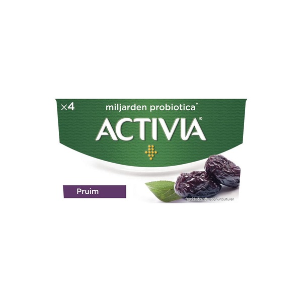 Activia yoghurt pruim voorkant