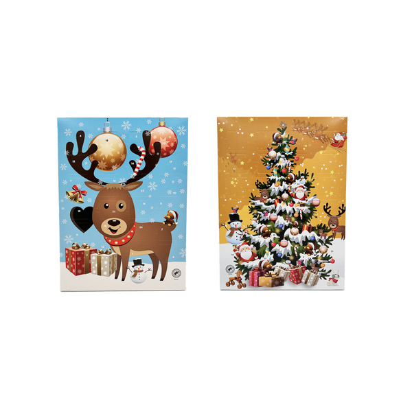 Adventskalender rendier voorkant