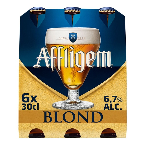 Affligem blond achterkant
