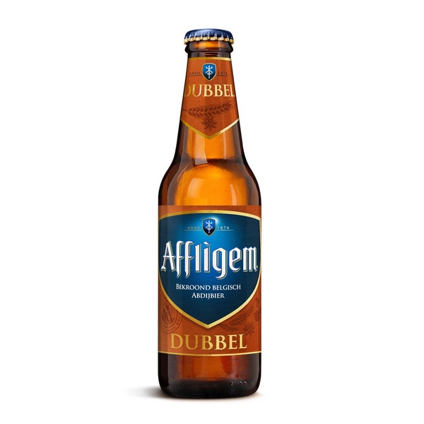 Affligem speciaalbier dubbel achterkant