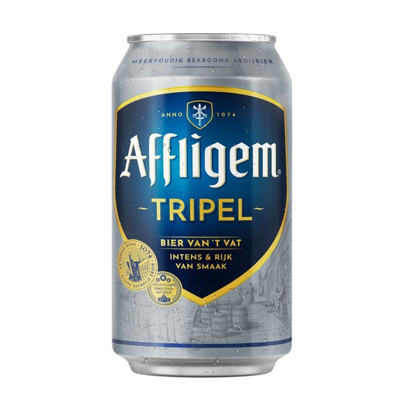 Affligem tripel bier voorkant