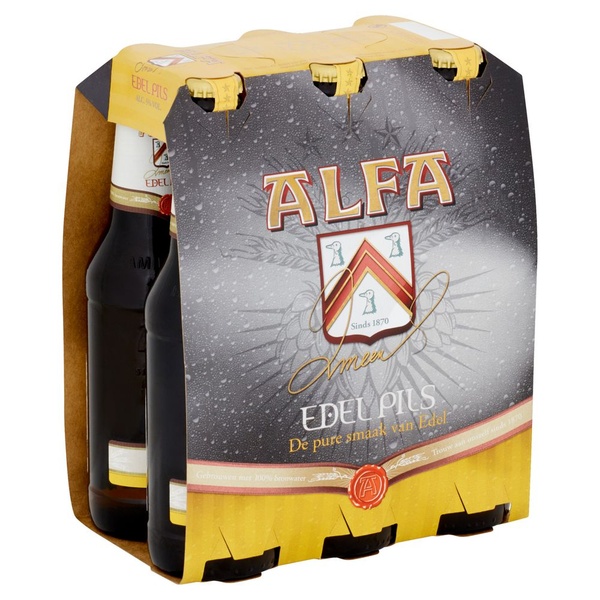 Alfa pils voorkant