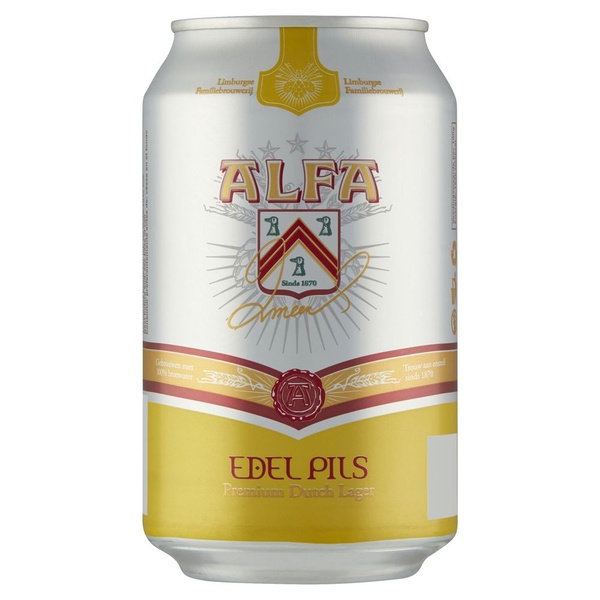 Alfa pilsener voorkant